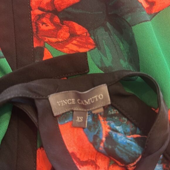 Vince Camuto Multicolored Sleeveless Top XS (UB4) - Picture 5 of 5